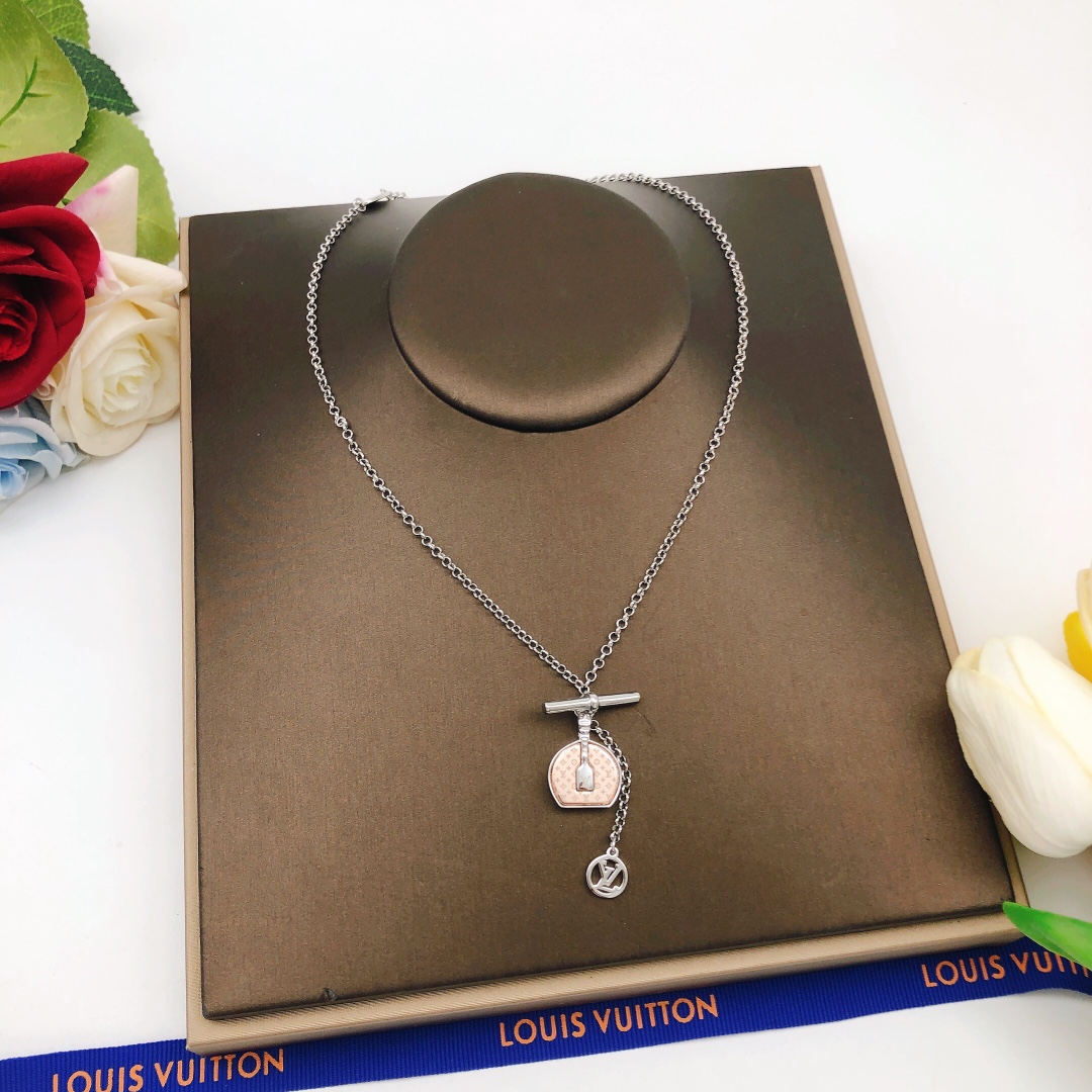 路易威登 Louis Vuitton 传世高定珠宝耳环项链戒指首饰 #B6710B3D 6