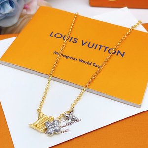 Louis Vuitton Jewelry Necklaces & Pendants Yellow Brass