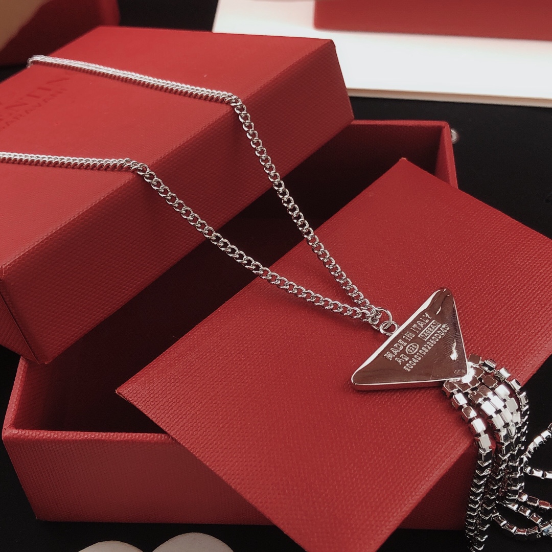 p220 PXL0003 flow necklace ZP brass - 图片 5
