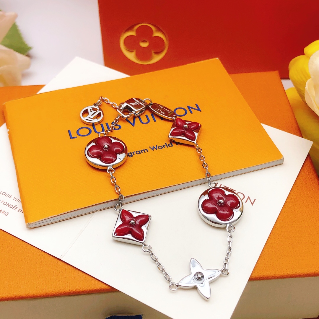 路易威登 Louis Vuitton 传世高定珠宝耳环项链戒指首饰 #FF288403 3
