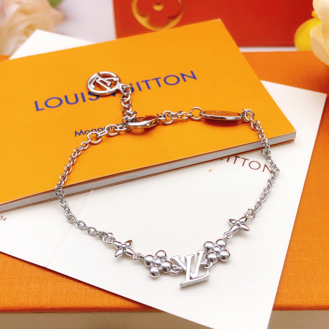 Louis Vuitton Silver-Tone Bracelet - Comprehensive