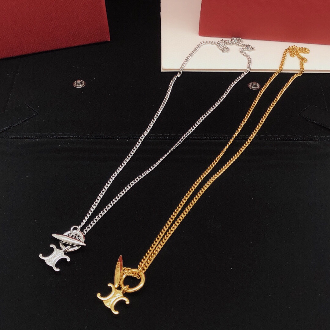 The Most Popular
 Celine Shop
 Jewelry Necklaces & Pendants Yellow Brass