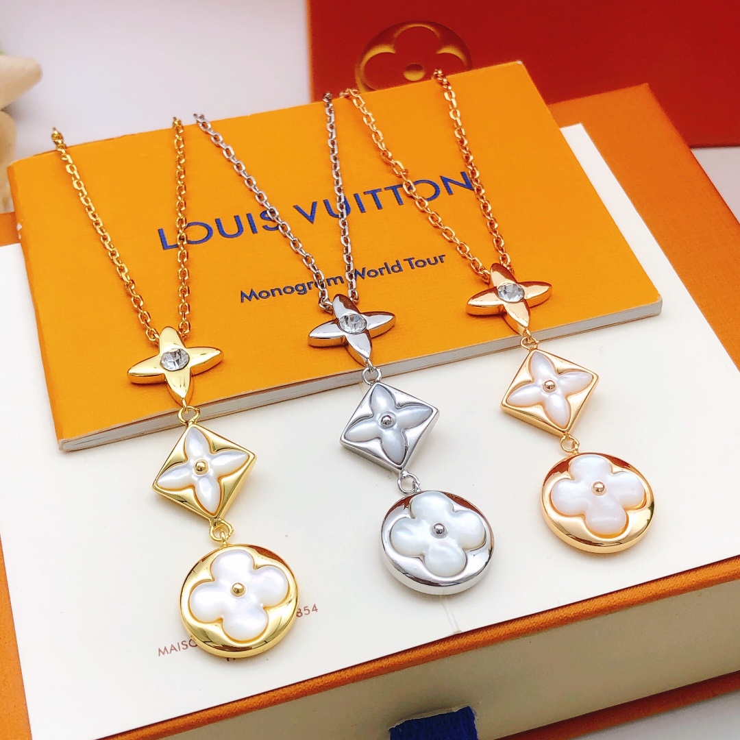 路易威登 Louis Vuitton 传世高定珠宝耳环项链戒指首饰 #3A5FE1D4 7