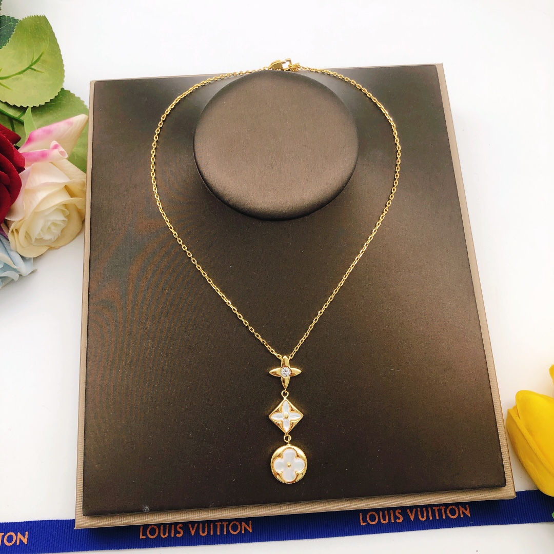 路易威登 Louis Vuitton 传世高定珠宝耳环项链戒指首饰 #3A5FE1D4 8