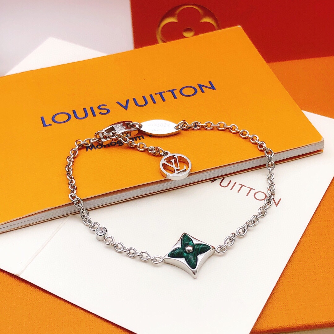 Louis Vuitton Sieraden Armbanden Meest gewenst
 Groen Geel Messing