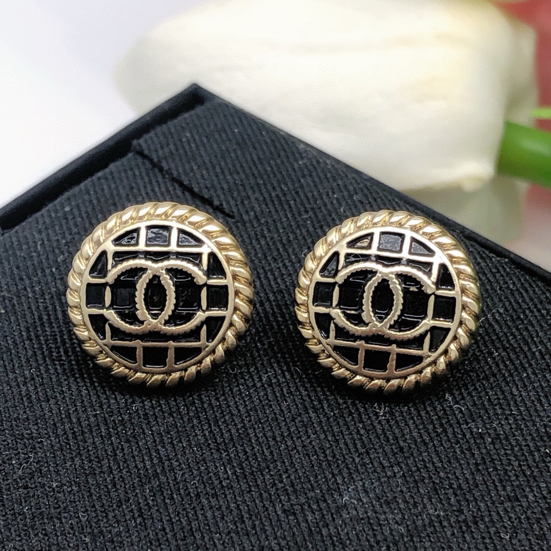 Серьги чёрный XED0447