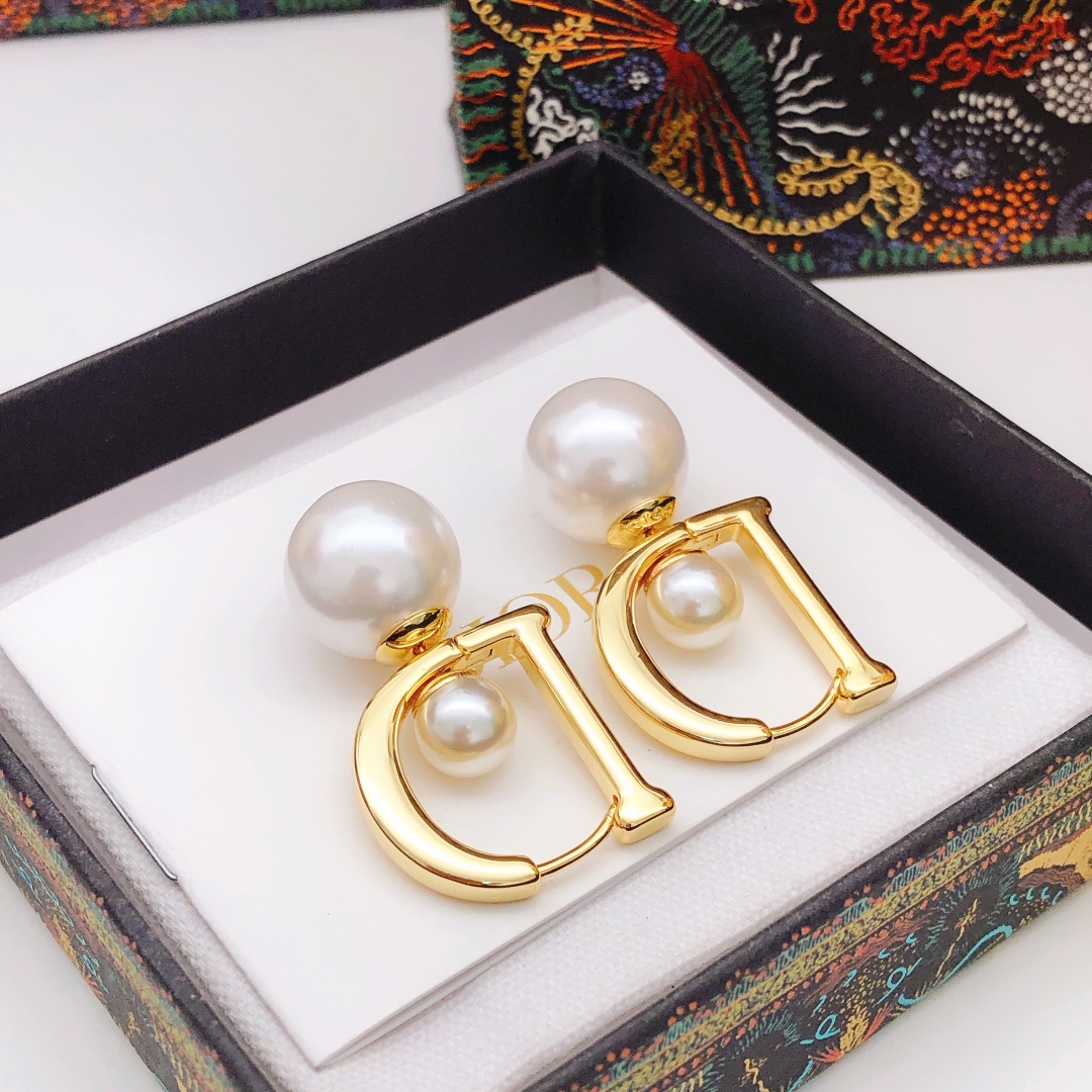 Number DED0657The latest version of Dio 🆕🆕 Size Pearl D Letter Smooth  - Comprehensive 6