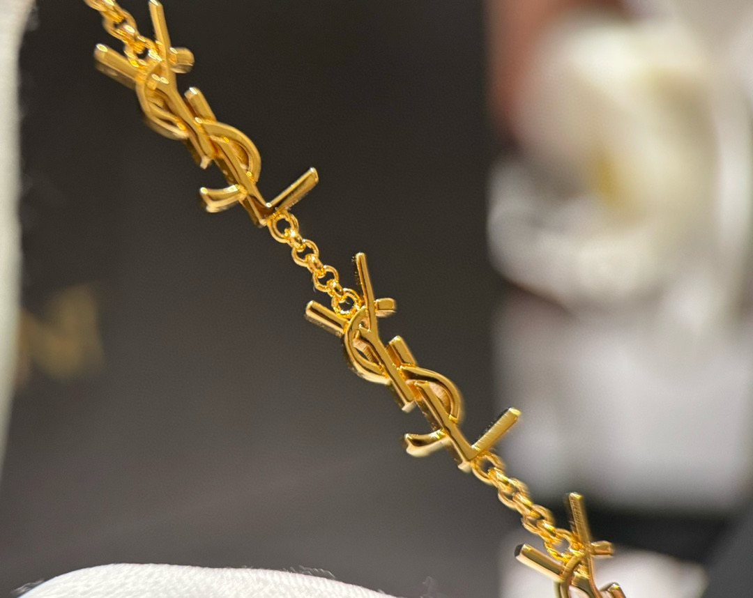 #260 YXL0010 YSL new logo necklace Fashion recognition. It’s for autumn and winter - 图片 1