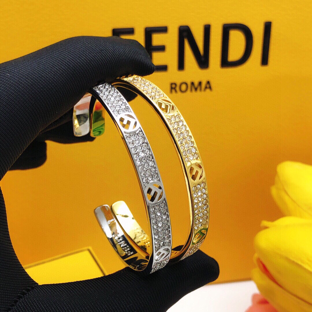 Fendi Haute Couture Haute Joaillerie Fine Jewelry Earrings Necklace Ring 6