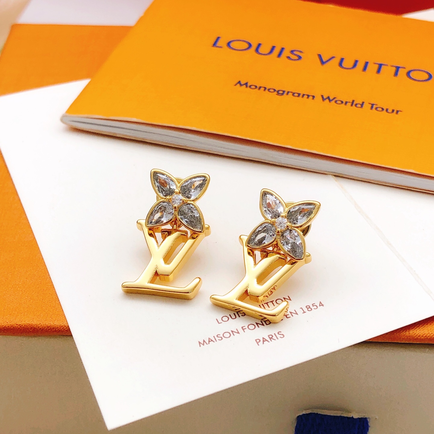 路易威登 Louis Vuitton 传世高定珠宝耳环项链戒指首饰 #4DB09E0D 2