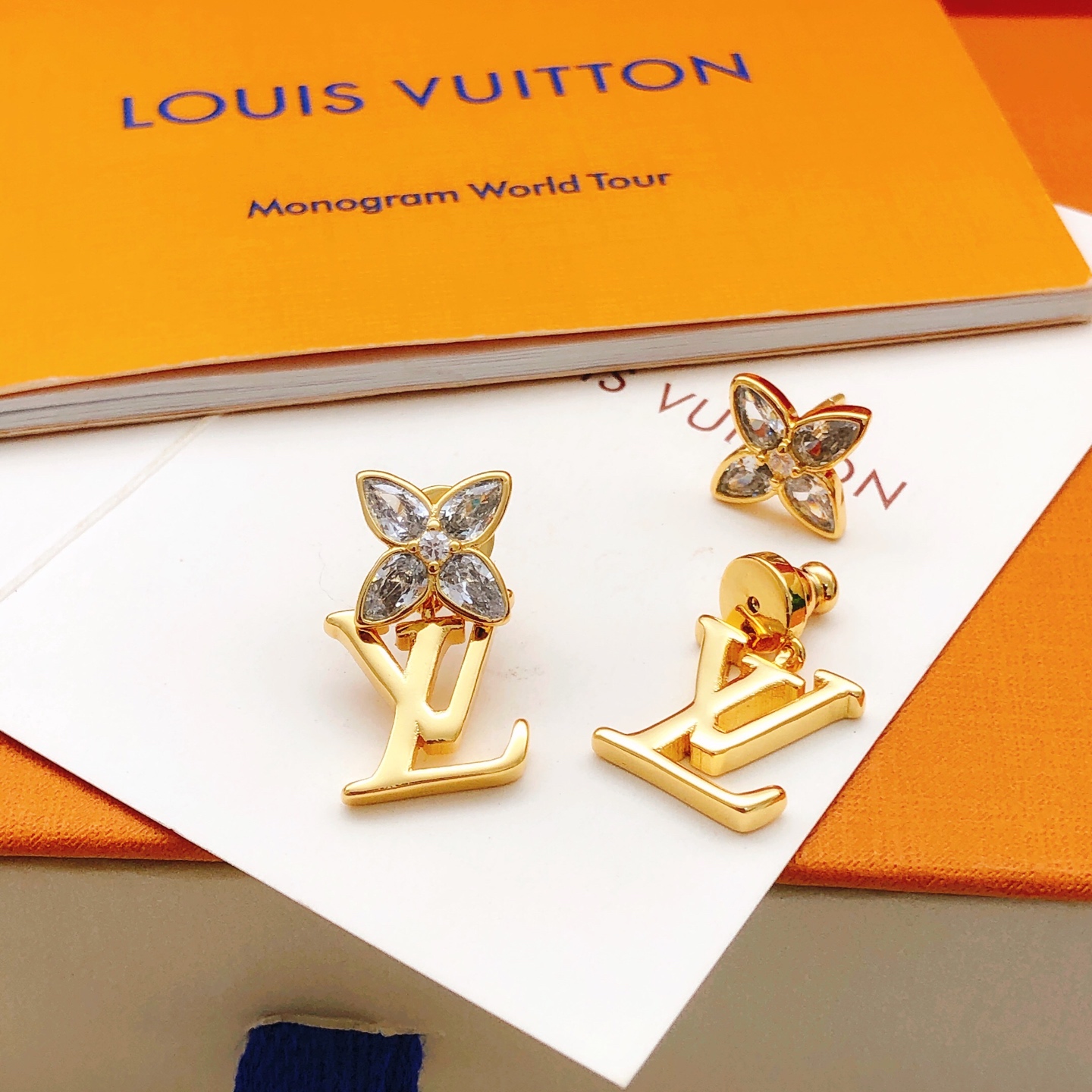 路易威登 Louis Vuitton 传世高定珠宝耳环项链戒指首饰 #4DB09E0D 4