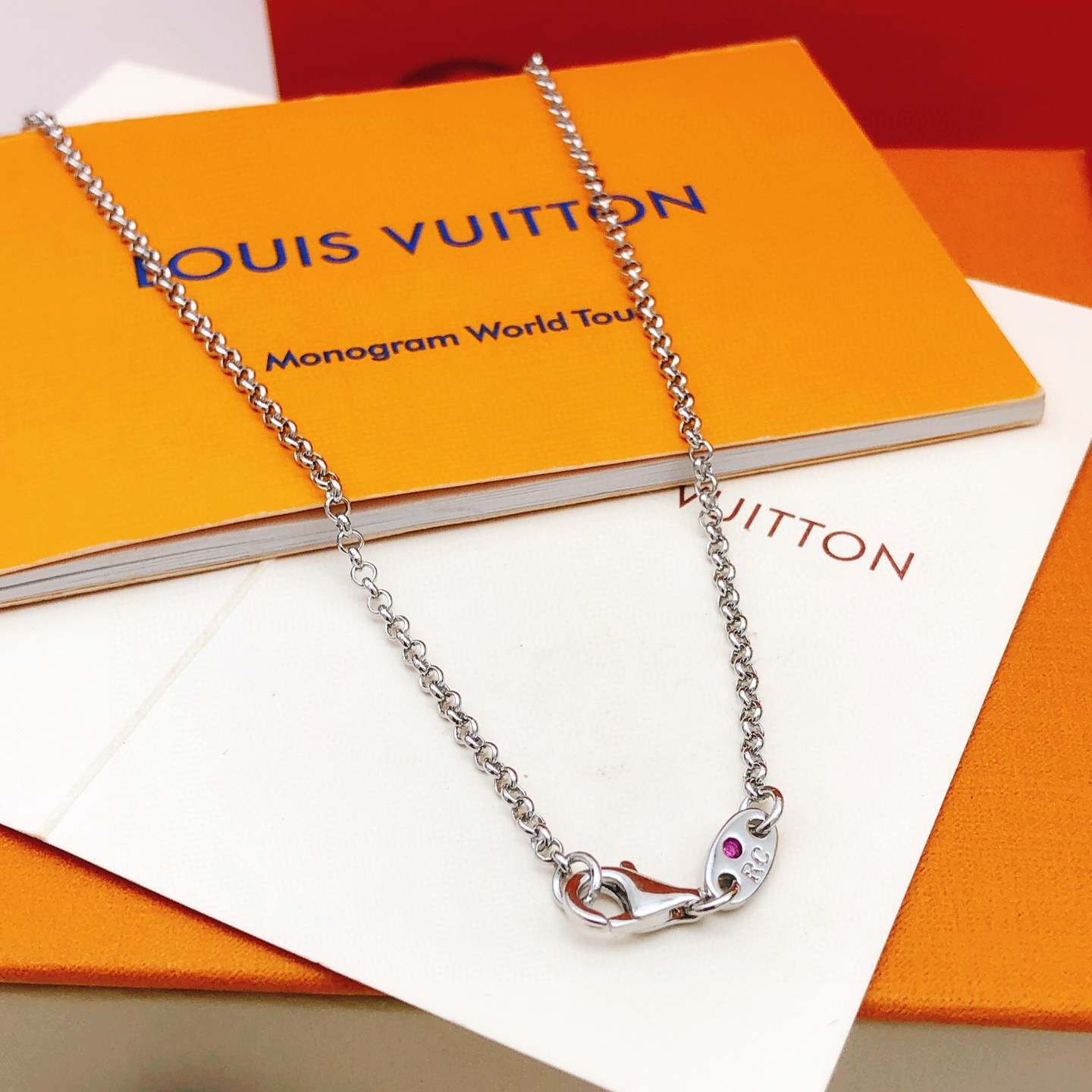 路易威登 Louis Vuitton 传世高定珠宝耳环项链戒指首饰 #86502FEC 5