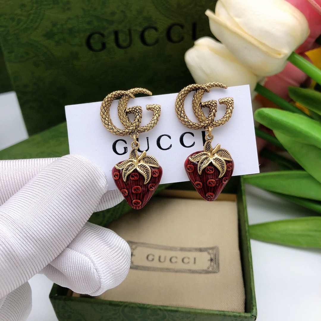 古驰 Gucci 高定典藏高定典雅奢华珠宝首饰项链手链戒指 #46D6ED94 2