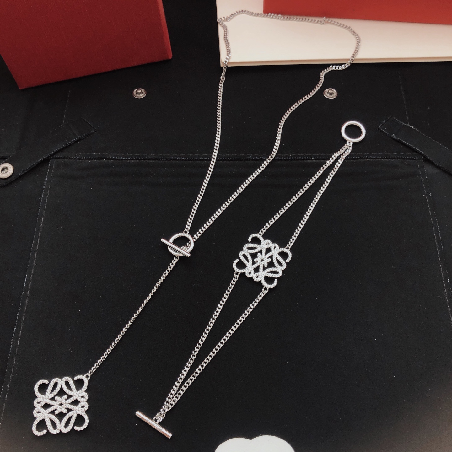 Loewe Haute Couture Haute Couture Fine Jewelry Necklace Bracelet Ring 3