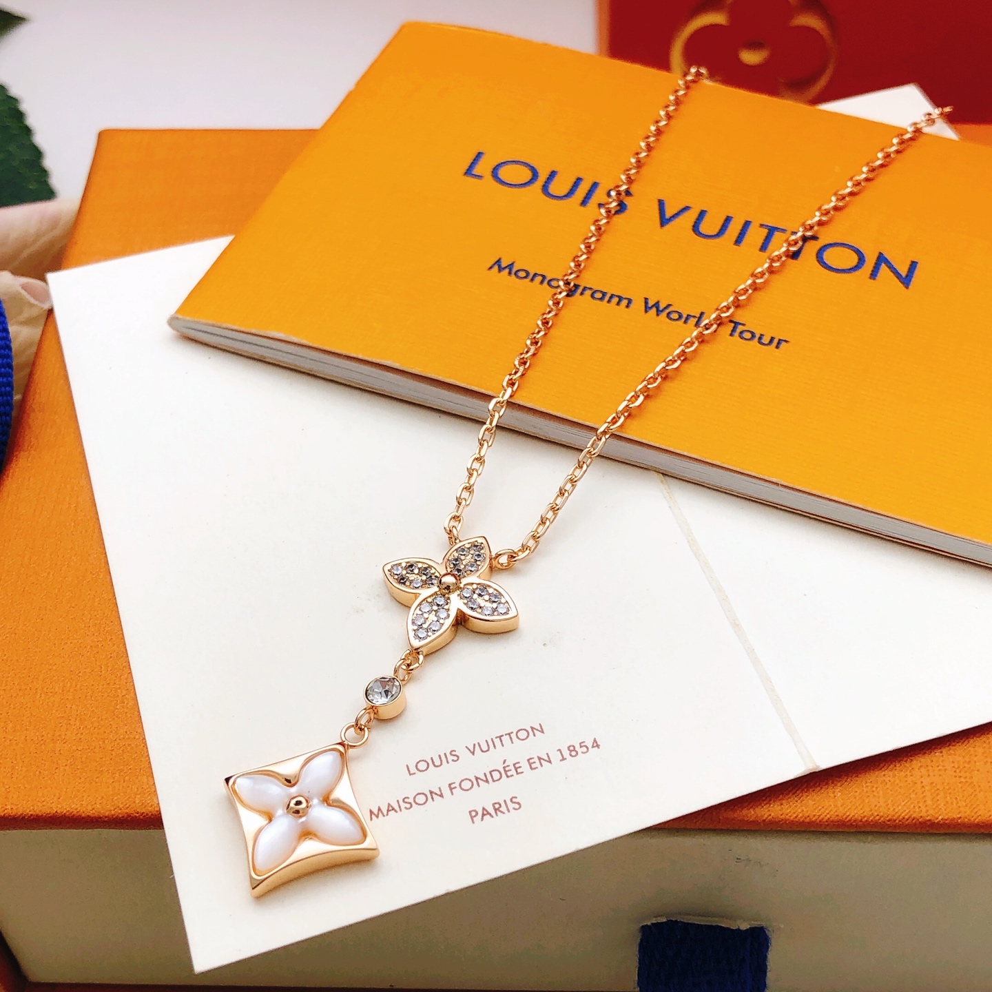 Louis Vuitton Haute Joaillerie Fine Jewelry Earrings Necklace Ring Ref 4