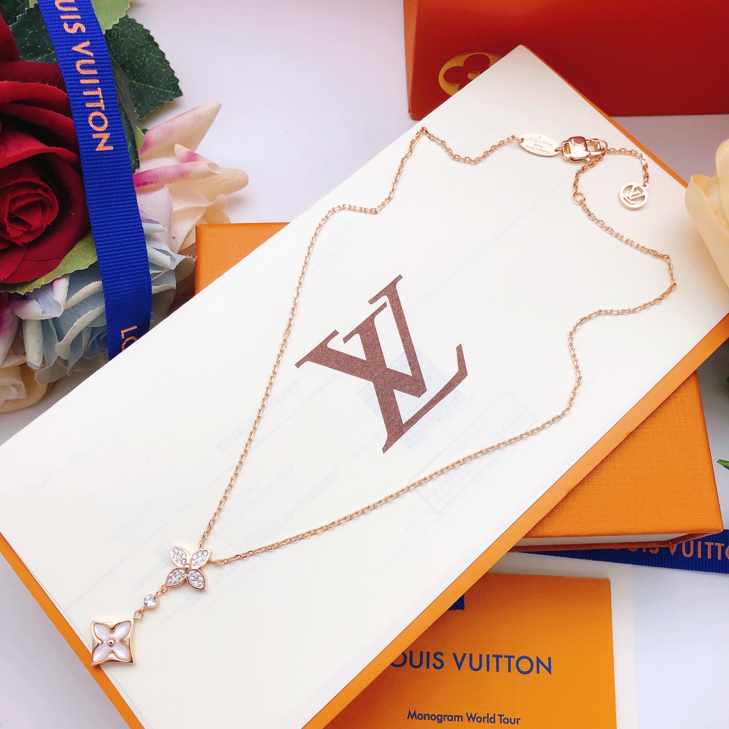 Louis Vuitton Haute Joaillerie Fine Jewelry Earrings Necklace Ring Ref 6