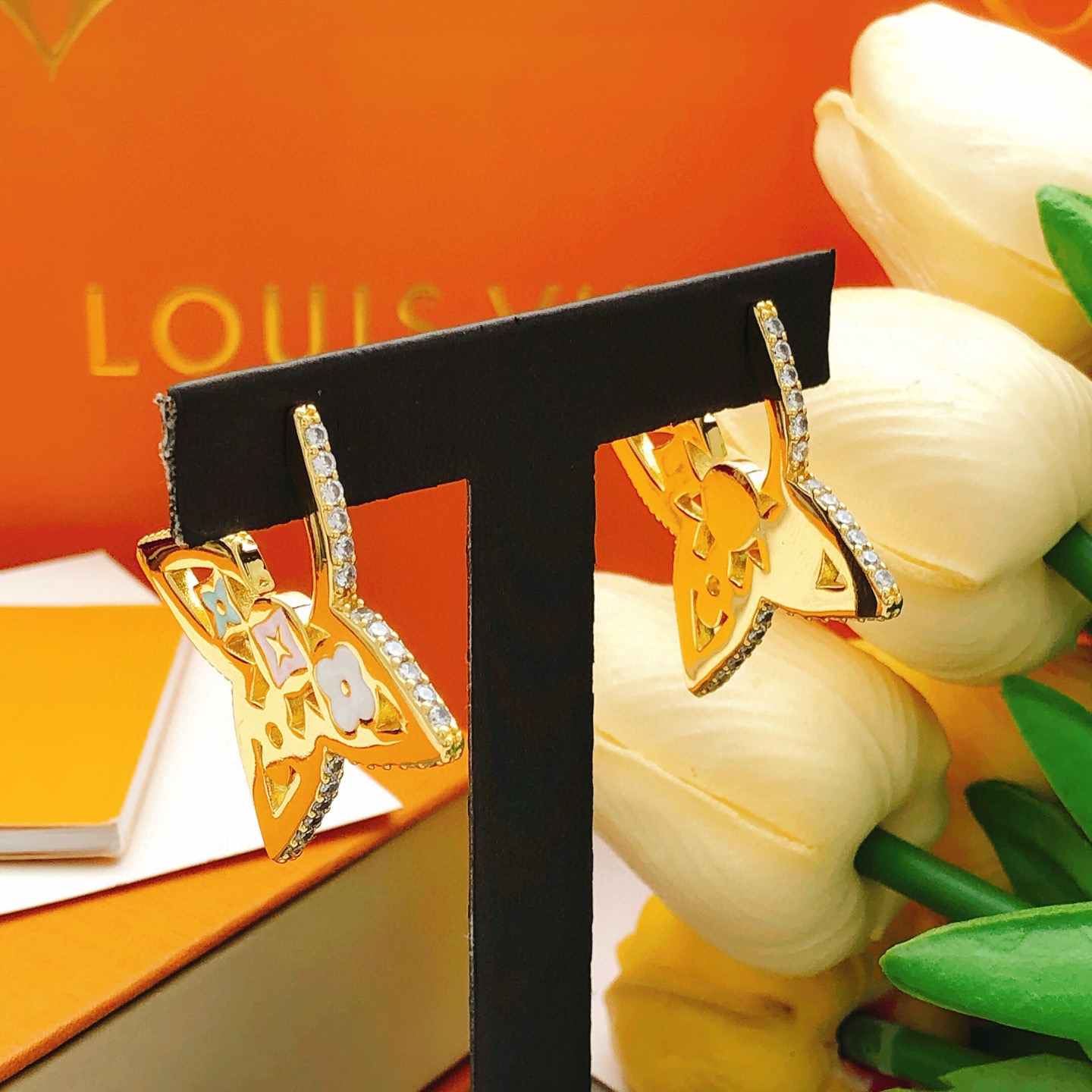 路易威登 Louis Vuitton 传世高定珠宝耳环项链戒指首饰 #05C8AECE 7