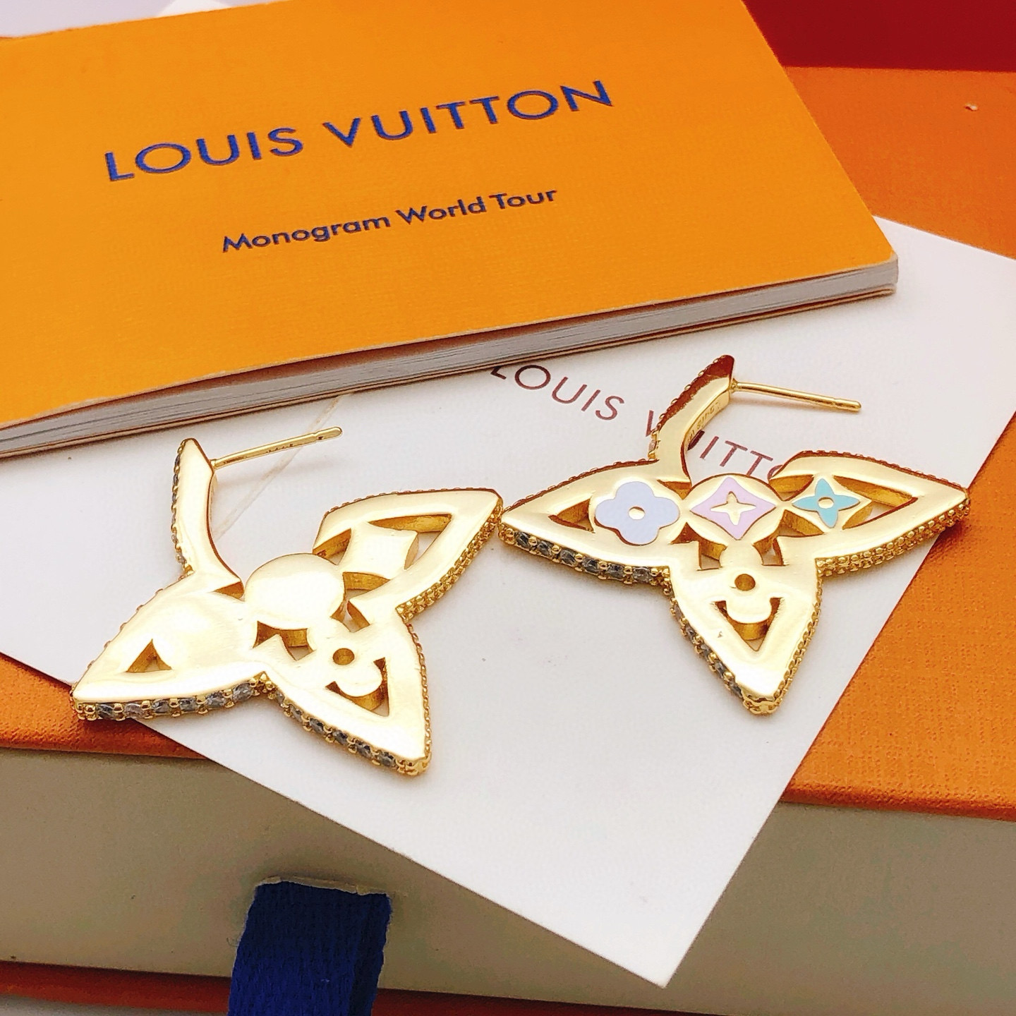 路易威登 Louis Vuitton 传世高定珠宝耳环项链戒指首饰 #05C8AECE 3