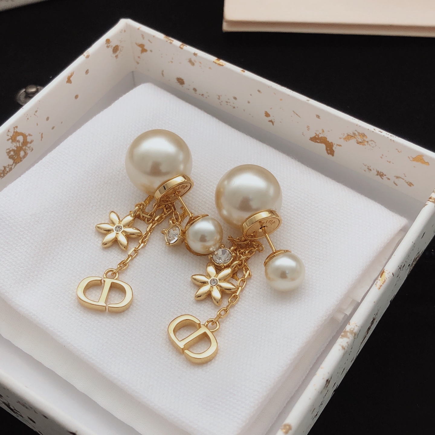 Number DED0539The latest version of Dio 🆕🆕 Tassel earrings made of c - Comprehensive 4