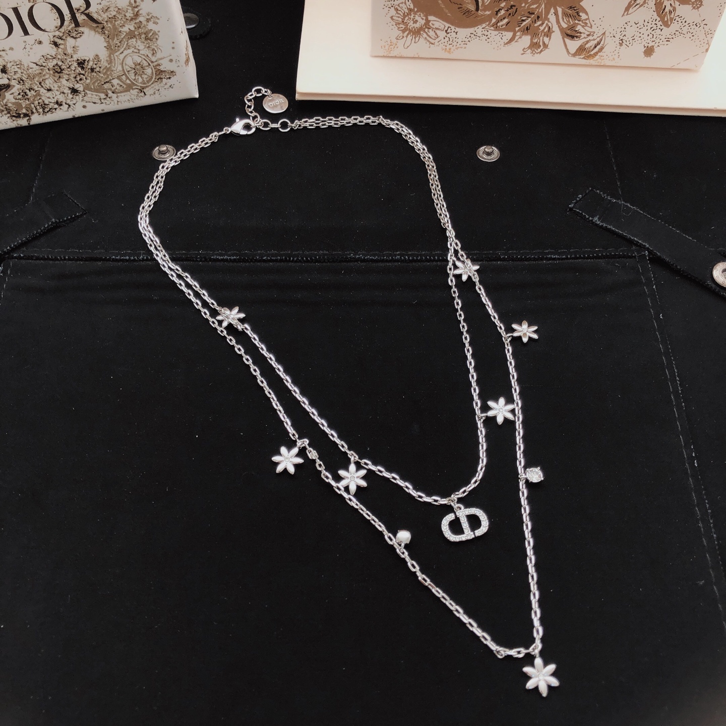 罗杰·维维亚 Roger Vivier 高定典藏高定典雅奢华珠宝首饰项链手链戒指 #2308A274 2