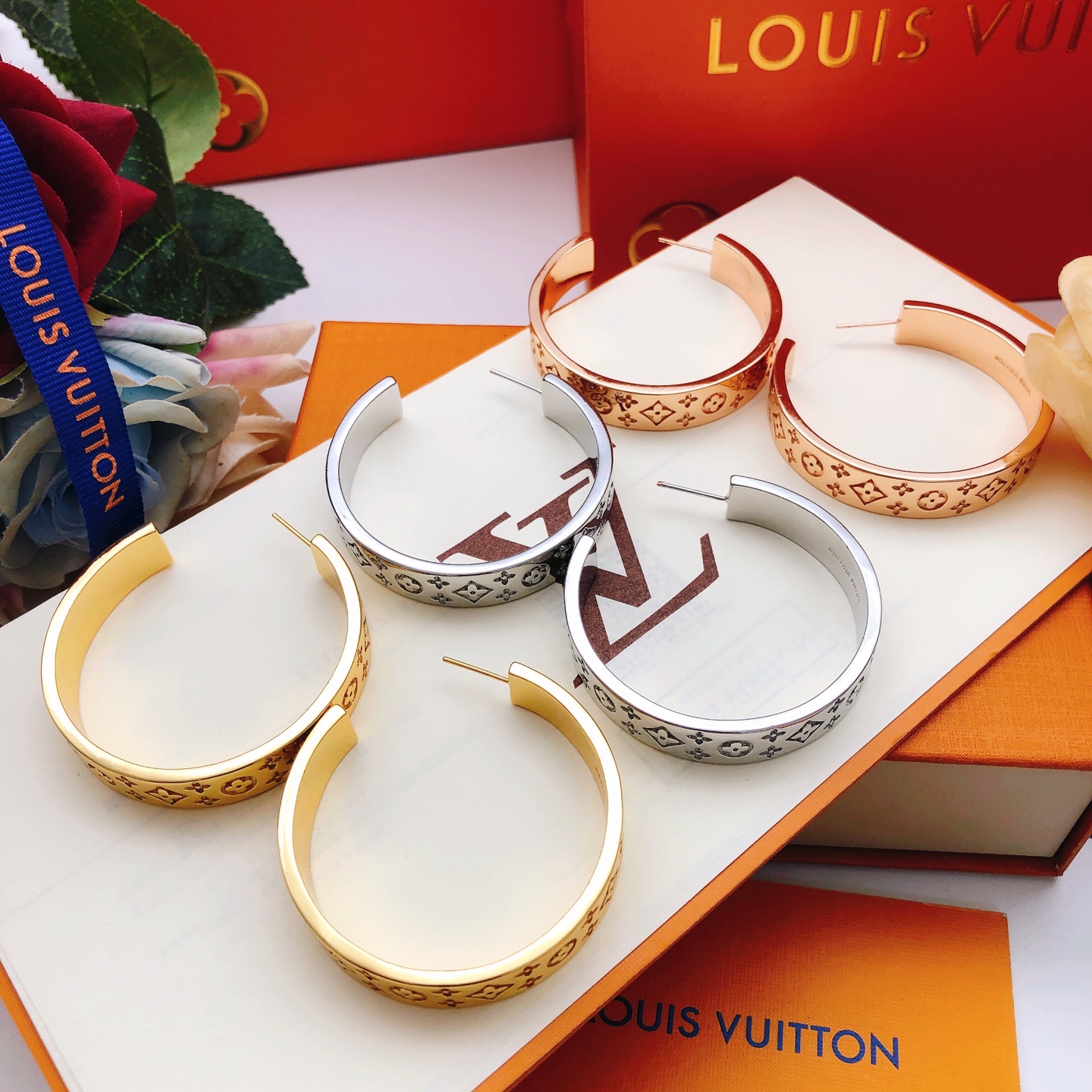 路易威登 Louis Vuitton 传世高定珠宝耳环项链戒指首饰 #C78EE762 6