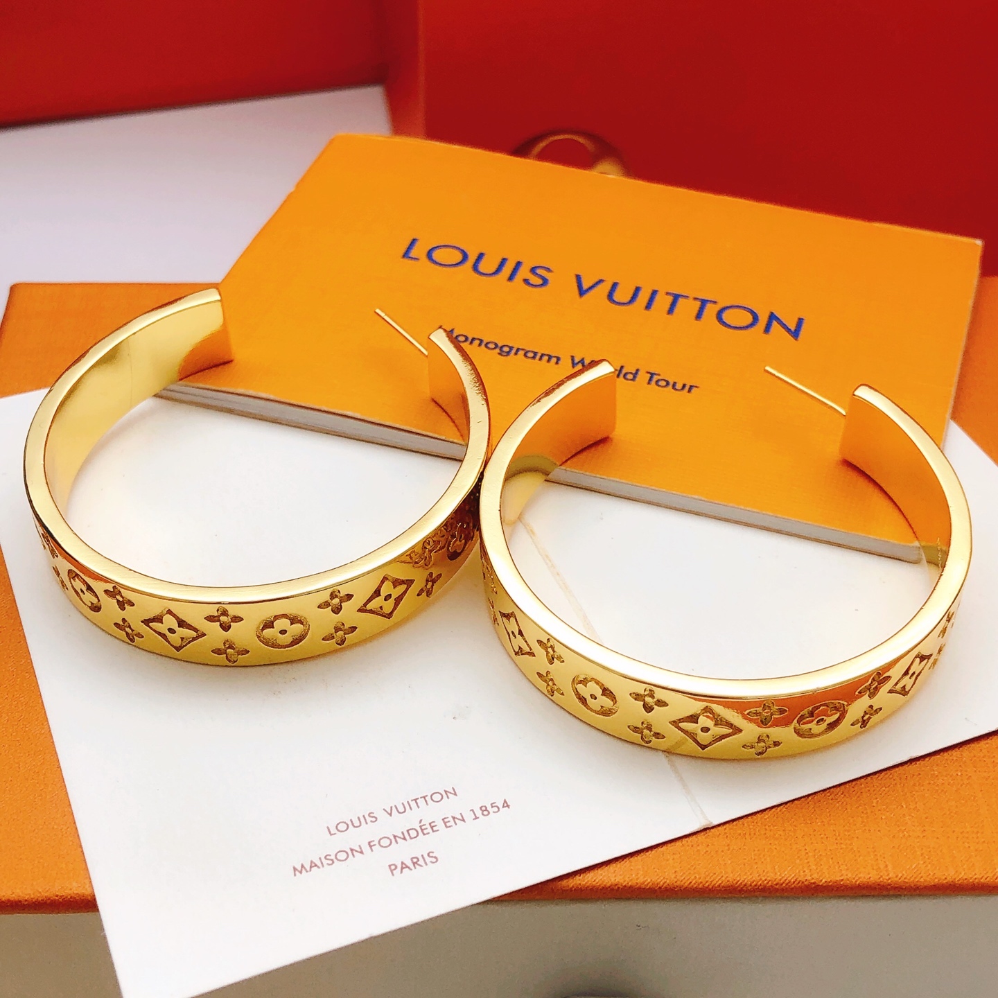 路易威登 Louis Vuitton 传世高定珠宝耳环项链戒指首饰 #C78EE762 3