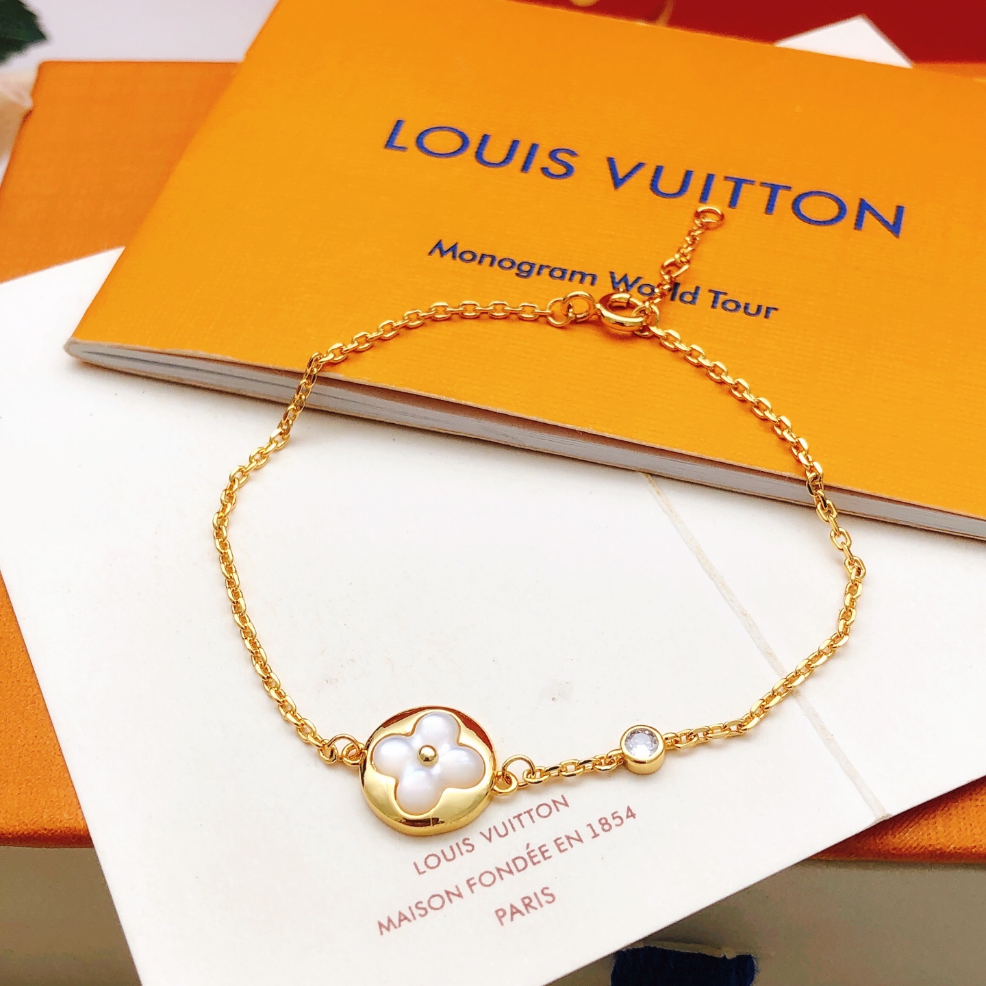 路易威登 Louis Vuitton 传世高定珠宝耳环项链戒指首饰 #45A69223 4