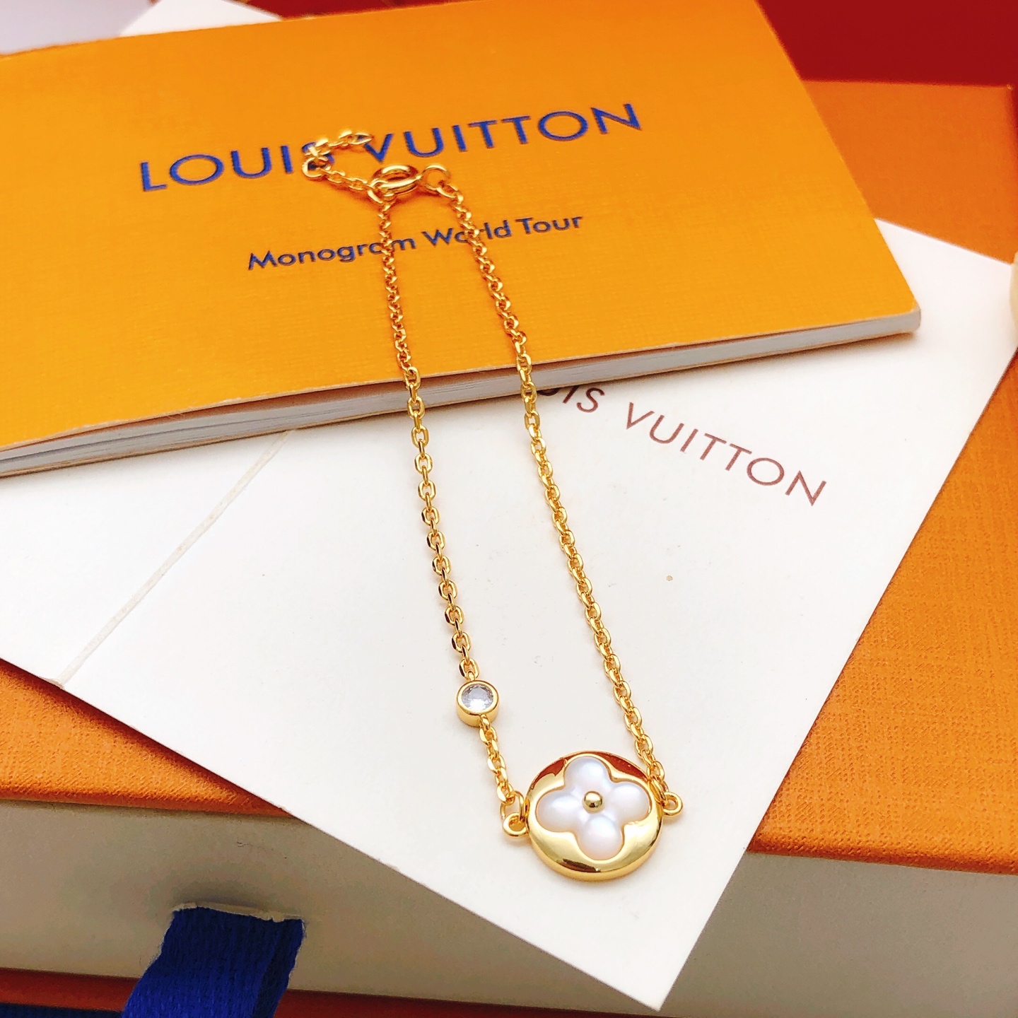 路易威登 Louis Vuitton 传世高定珠宝耳环项链戒指首饰 #45A69223 2
