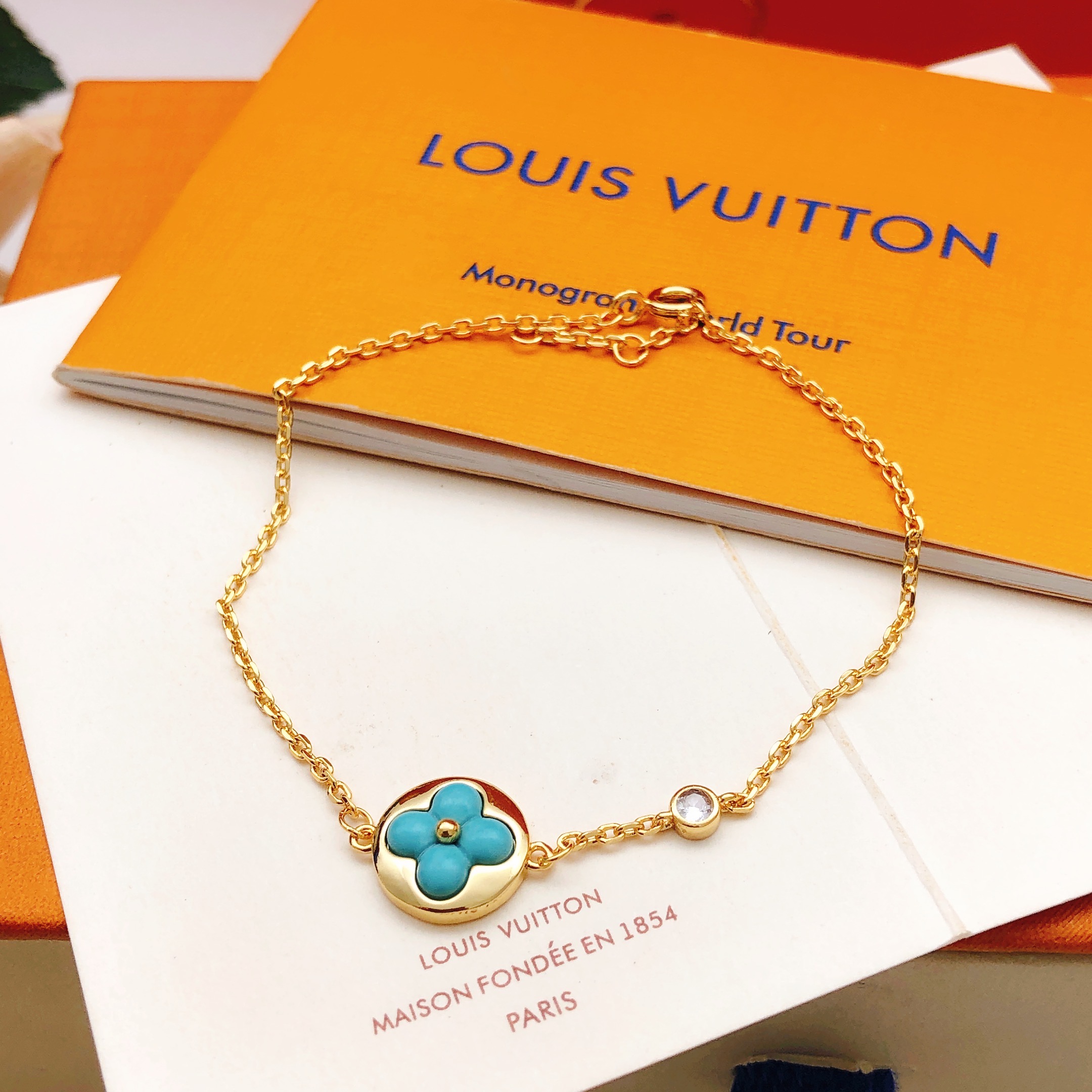 路易威登 Louis Vuitton 传世高定珠宝耳环项链戒指首饰 #0AC73FD2 4