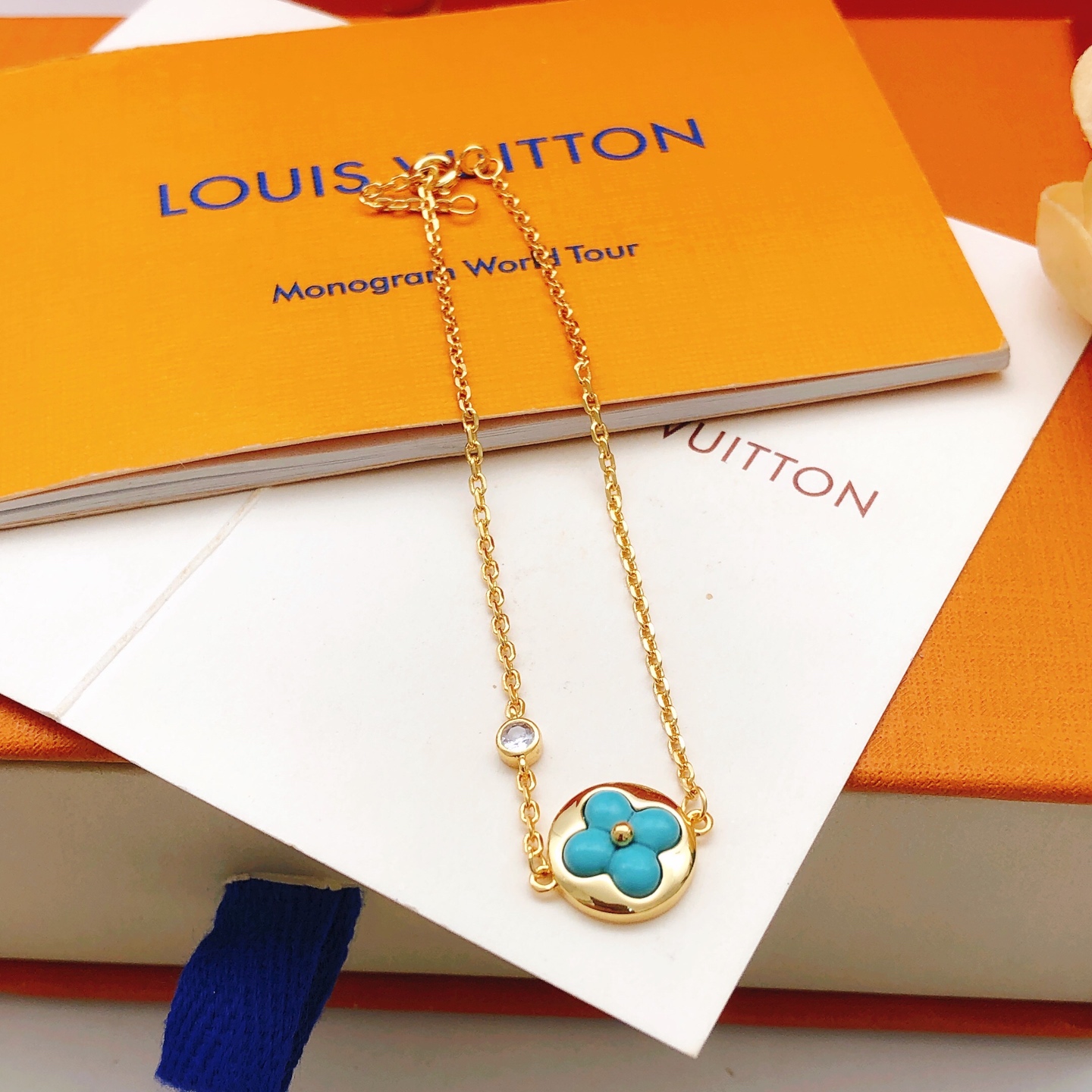 路易威登 Louis Vuitton 传世高定珠宝耳环项链戒指首饰 #0AC73FD2 2