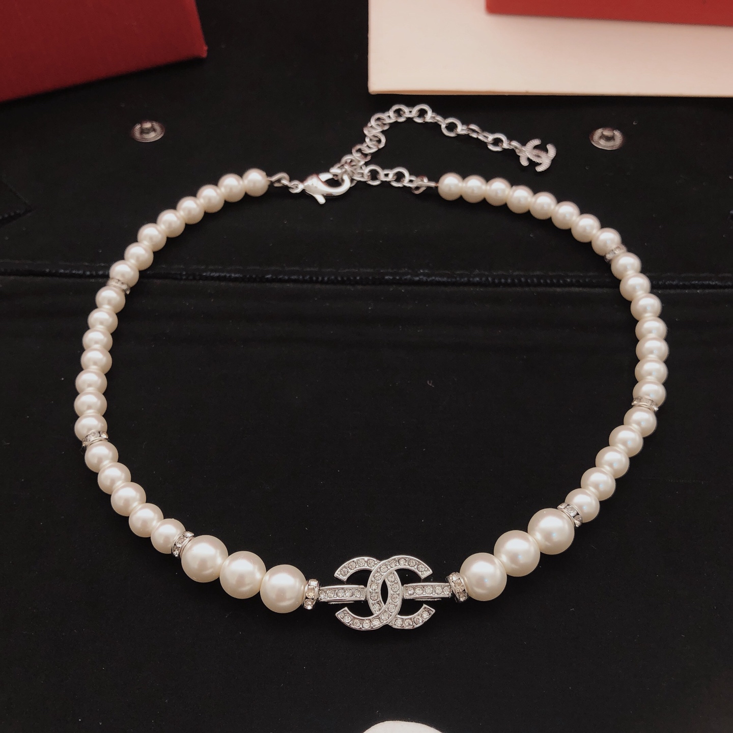 香奈儿 Chanel 高定典藏传世高定珠宝耳环项链戒指首饰 #D9875E3A 5