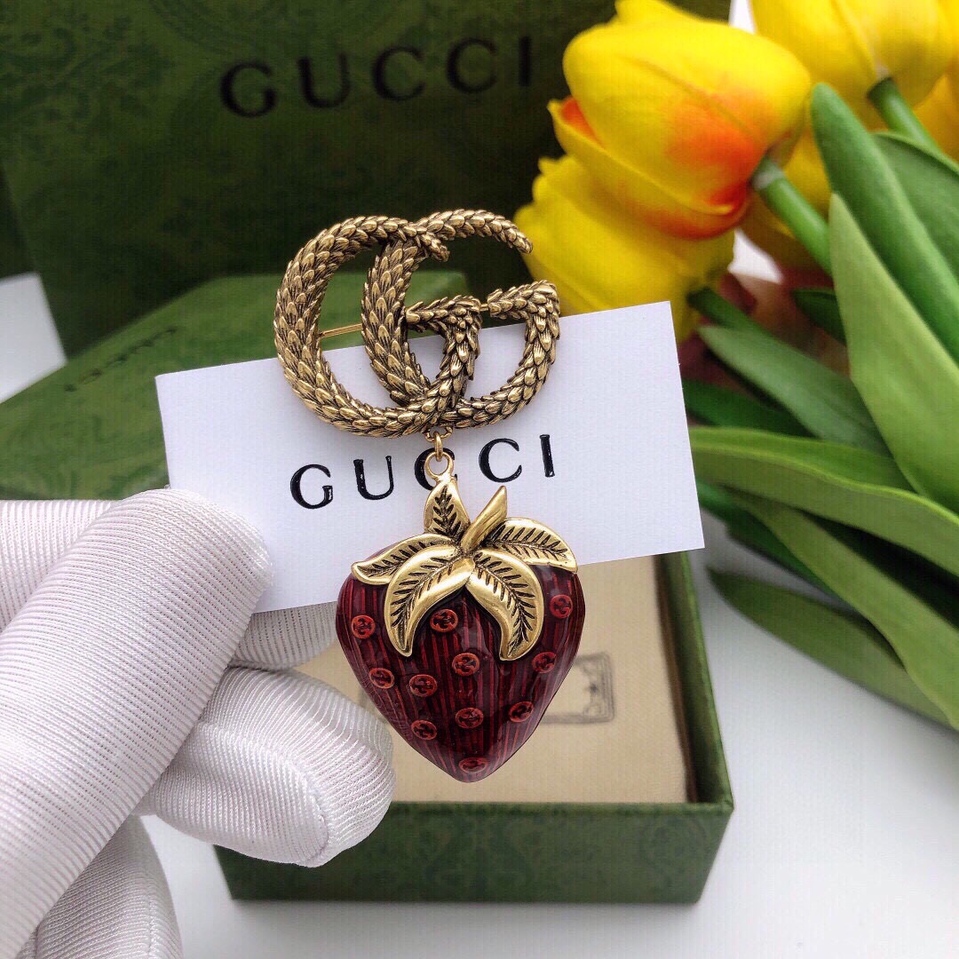 古驰 Gucci 高定典藏传世高定珠宝耳环项链戒指首饰 #87A75226 2