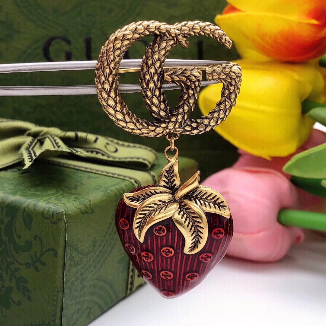 古驰 Gucci 高定典藏传世高定珠宝耳环项链戒指首饰 #87A75226 7
