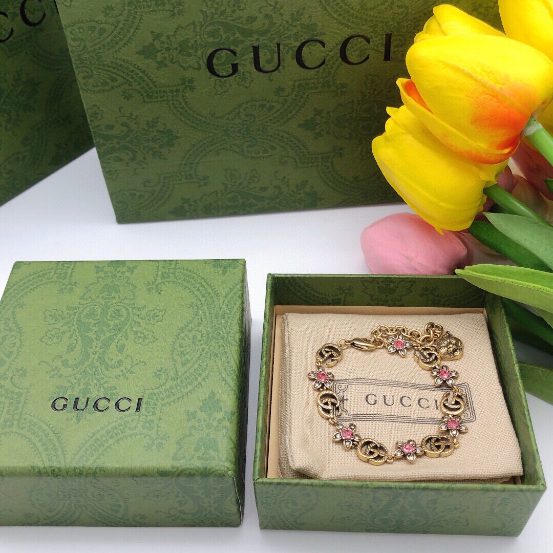 古驰 Gucci 高定典藏传世高定珠宝耳环项链戒指首饰 #E2BDCC52 3