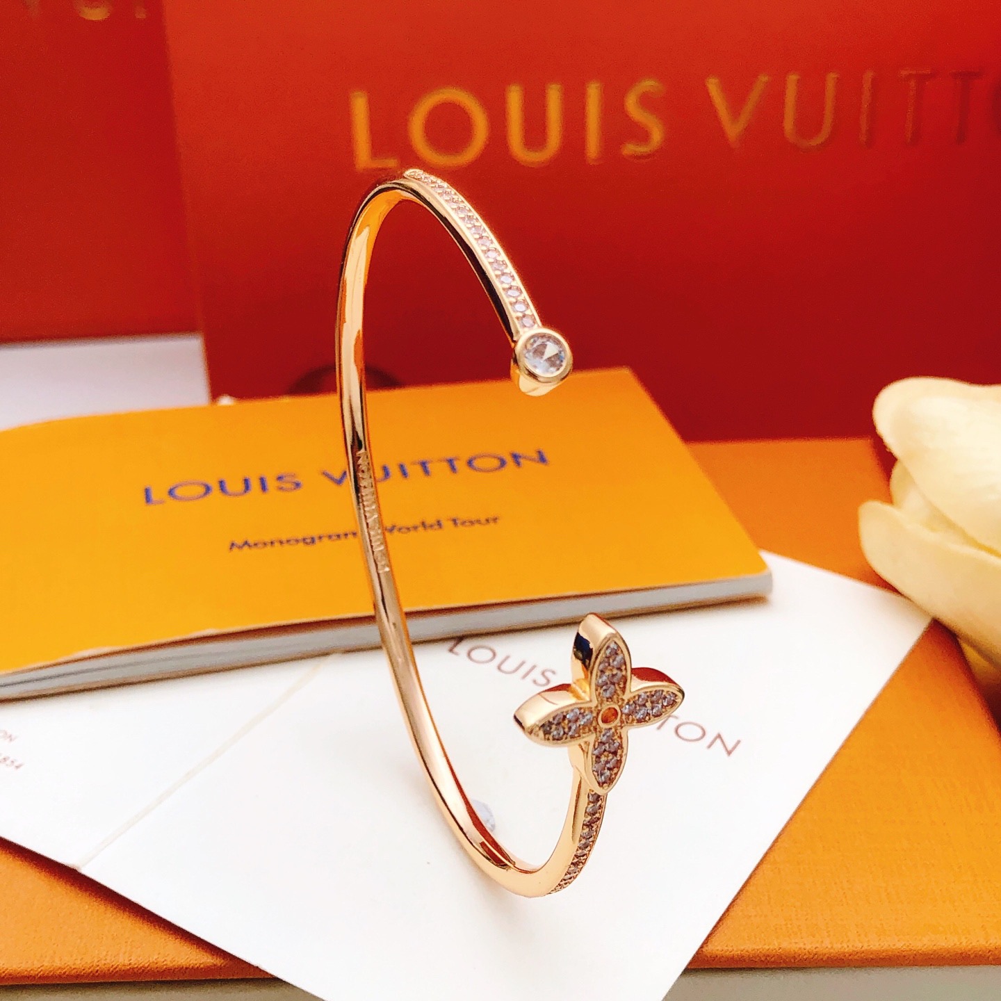 路易威登 Louis Vuitton 传世高定珠宝耳环项链戒指首饰 #E85F94D6 4