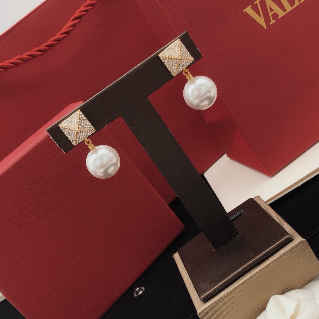 华伦天奴 Valentino 传世高定珠宝耳环项链戒指首饰 #309D2FB8 8