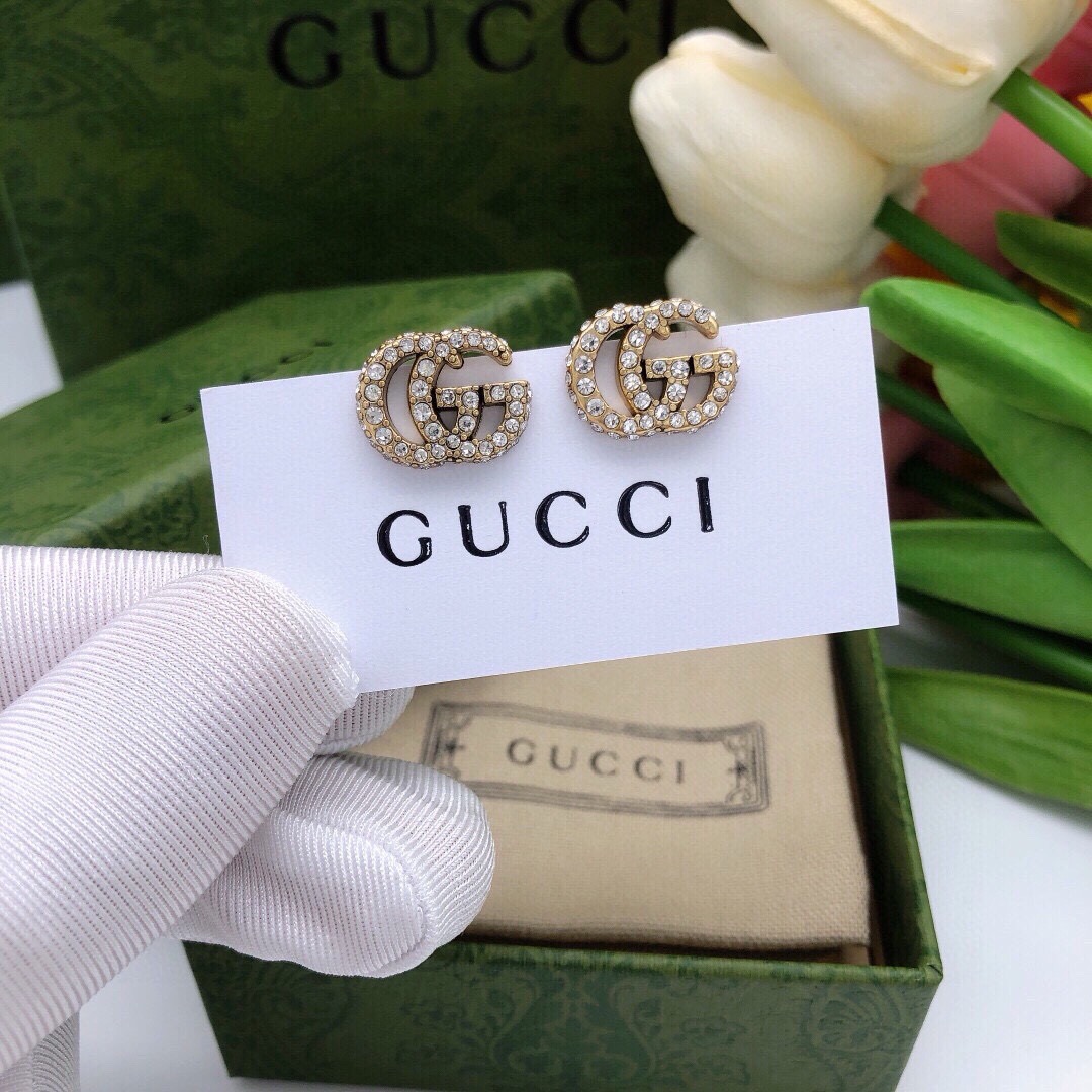 古驰 Gucci 传世高定珠宝耳环项链戒指首饰 #7111E844 2
