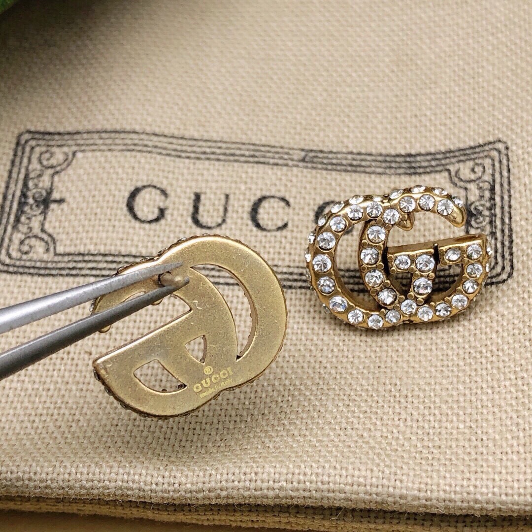 古驰 Gucci 传世高定珠宝耳环项链戒指首饰 #7111E844 7