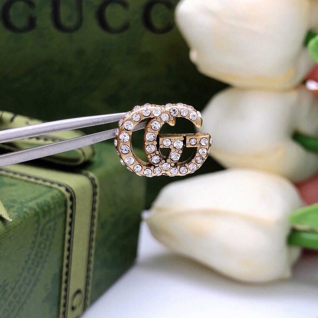 古驰 Gucci 传世高定珠宝耳环项链戒指首饰 #7111E844 5