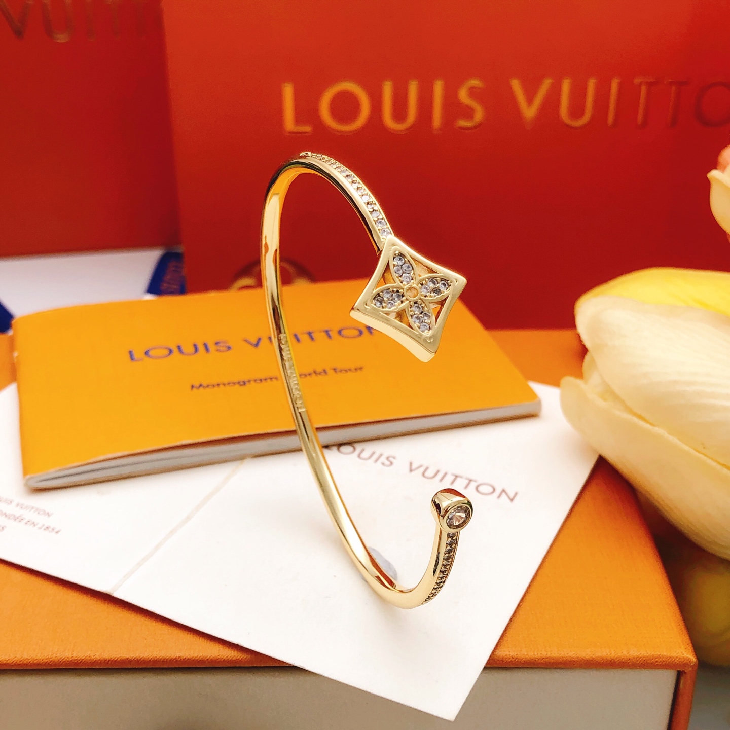 路易威登 Louis Vuitton 传世高定珠宝耳环项链戒指首饰 #D3012AF9 3