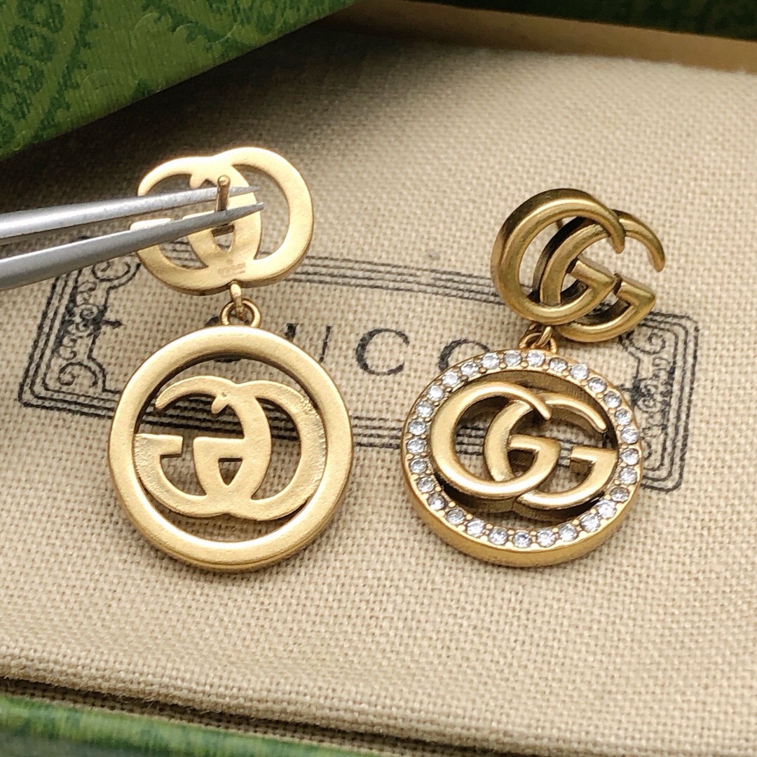 古驰 Gucci 高定典藏传世高定珠宝耳环项链戒指首饰 #F35275B0 7