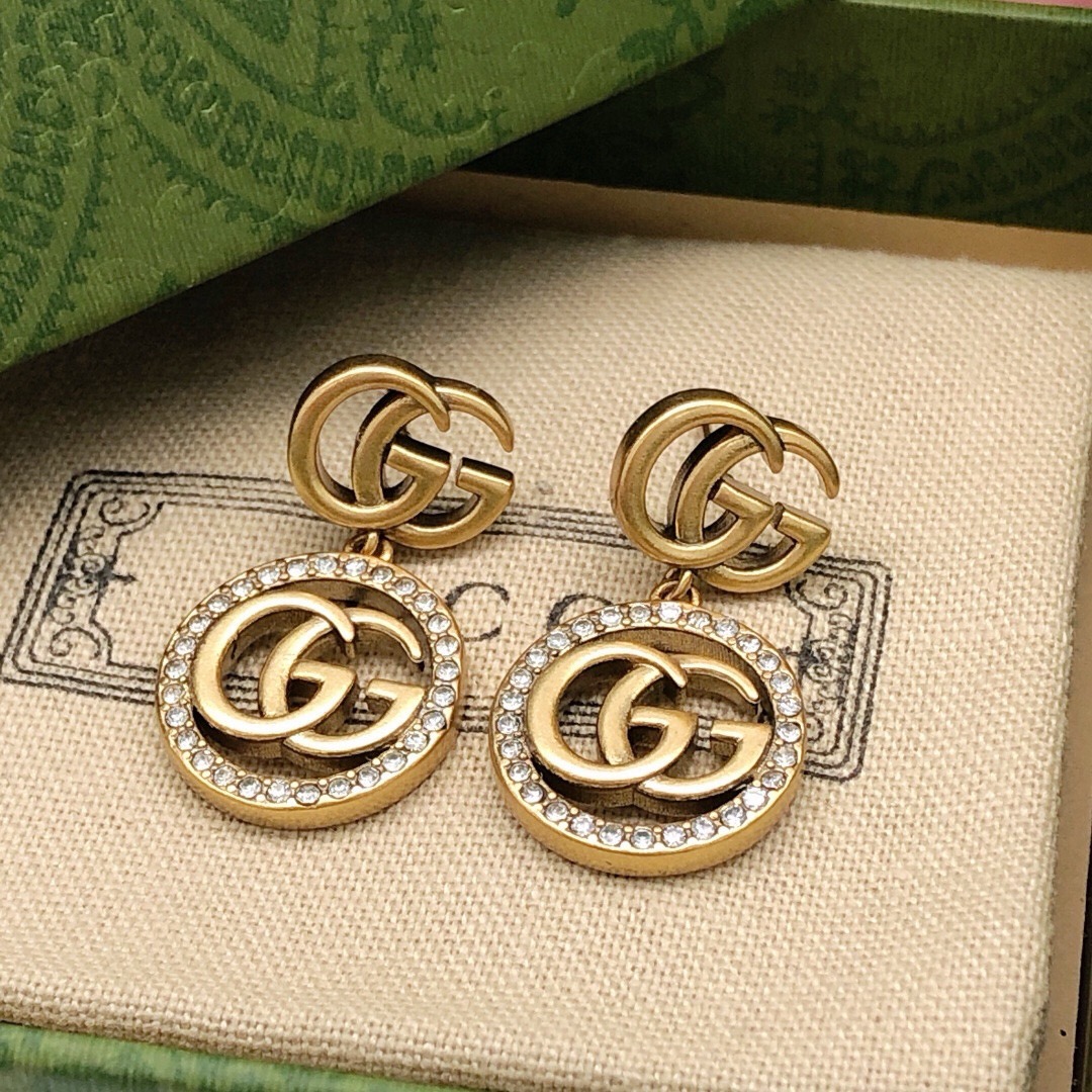 古驰 Gucci 高定典藏传世高定珠宝耳环项链戒指首饰 #F35275B0 6