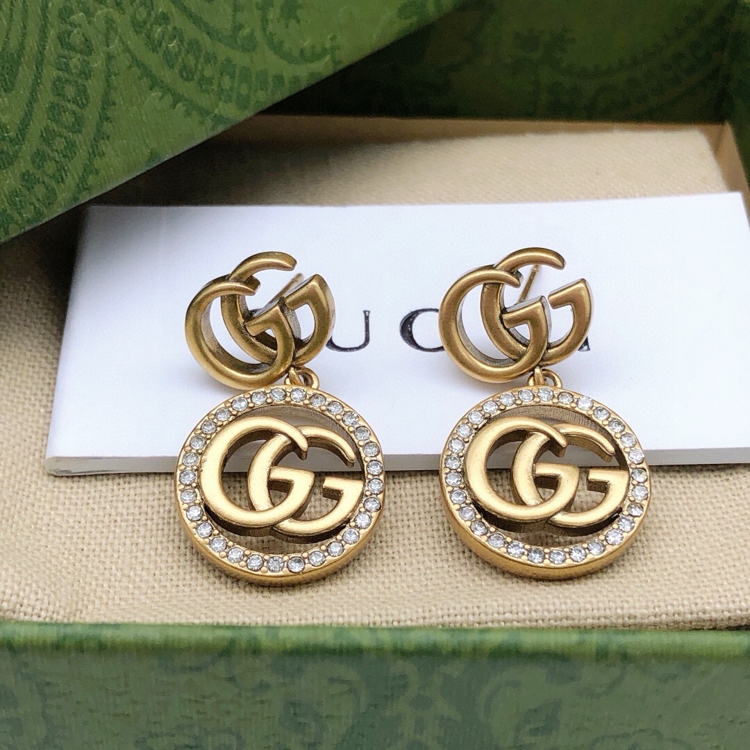 古驰 Gucci 高定典藏传世高定珠宝耳环项链戒指首饰 #F35275B0 9