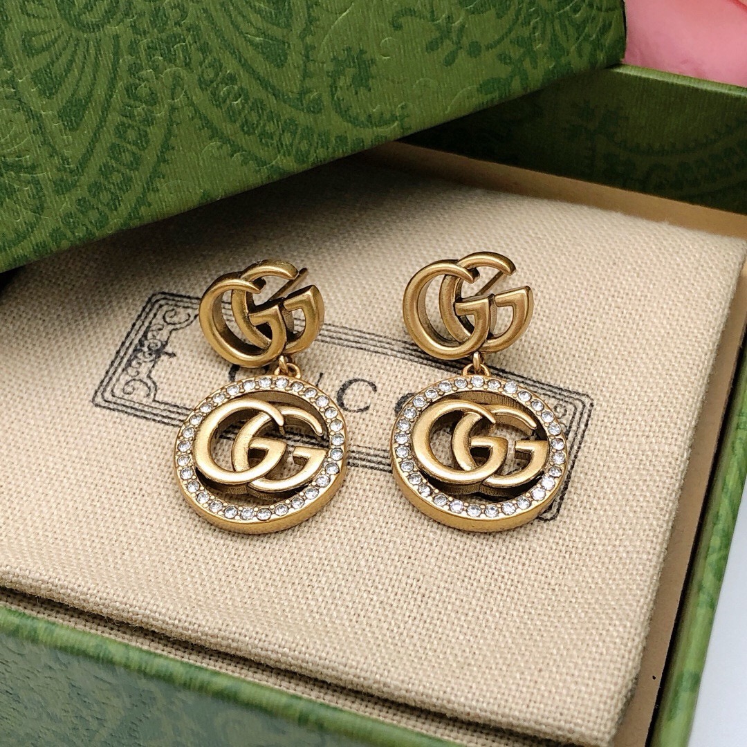 古驰 Gucci 高定典藏传世高定珠宝耳环项链戒指首饰 #F35275B0 8