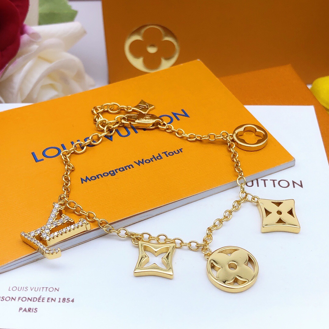 路易威登 Louis Vuitton 传世高定珠宝耳环项链戒指首饰 #7F3645FC 4