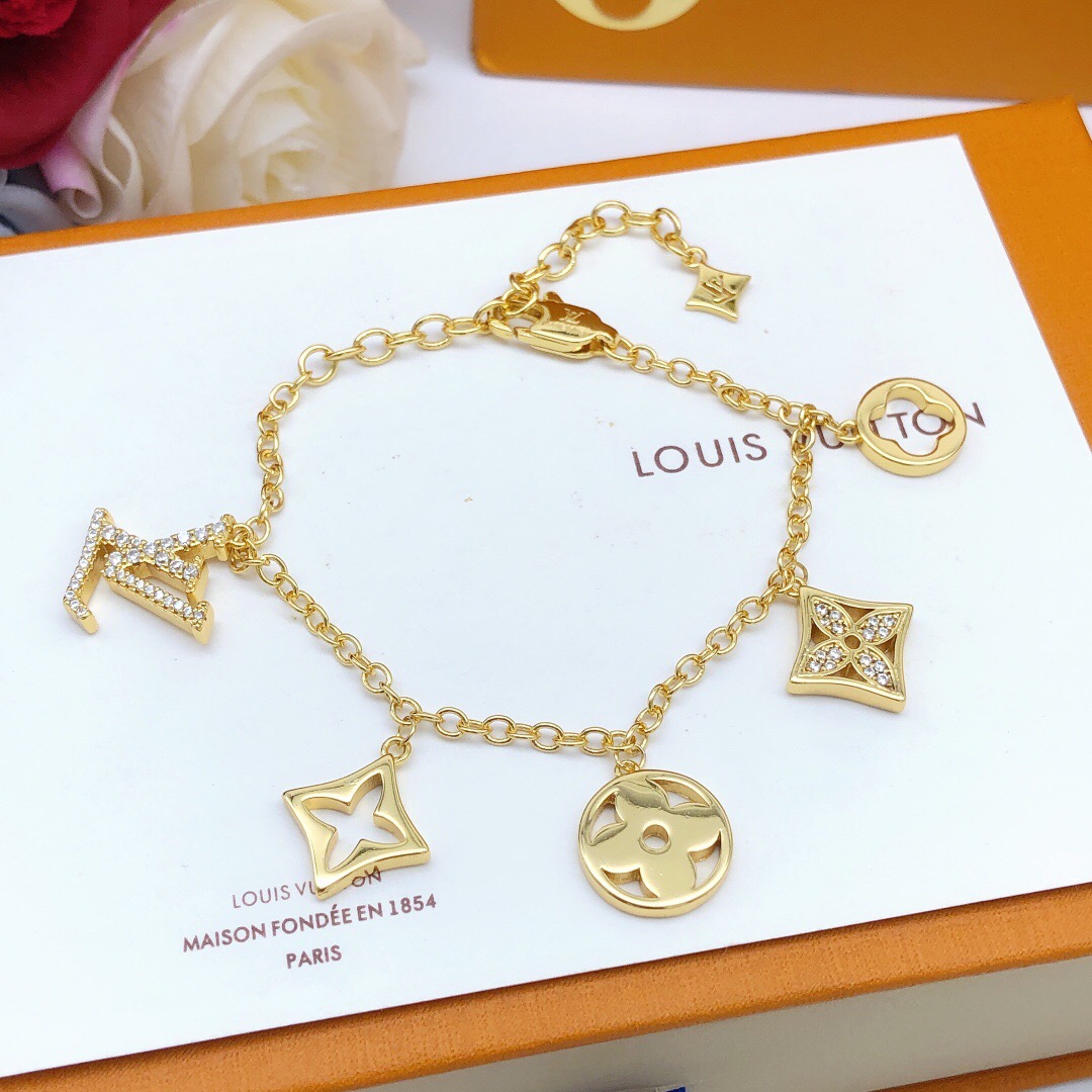 路易威登 Louis Vuitton 传世高定珠宝耳环项链戒指首饰 #7F3645FC 3