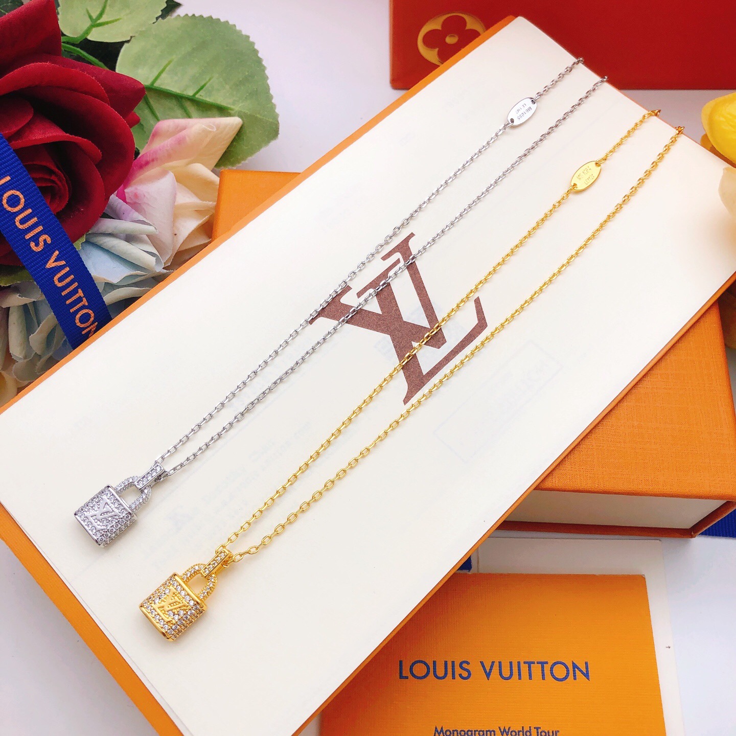 Louis Vuitton Haute Joaillerie Fine Jewelry Earrings Necklace Ring Ref 5