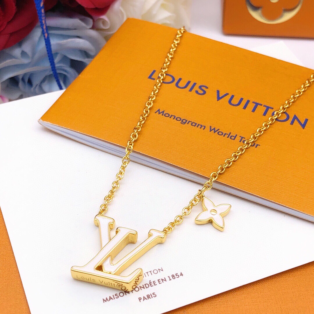 路易威登 Louis Vuitton 传世高定珠宝耳环项链戒指首饰 #4D5853D3 2