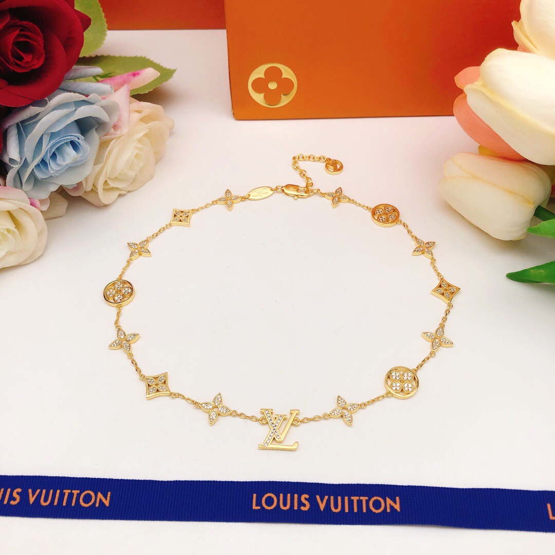 路易威登 Louis Vuitton 传世高定珠宝耳环项链戒指首饰 #FC412586 8