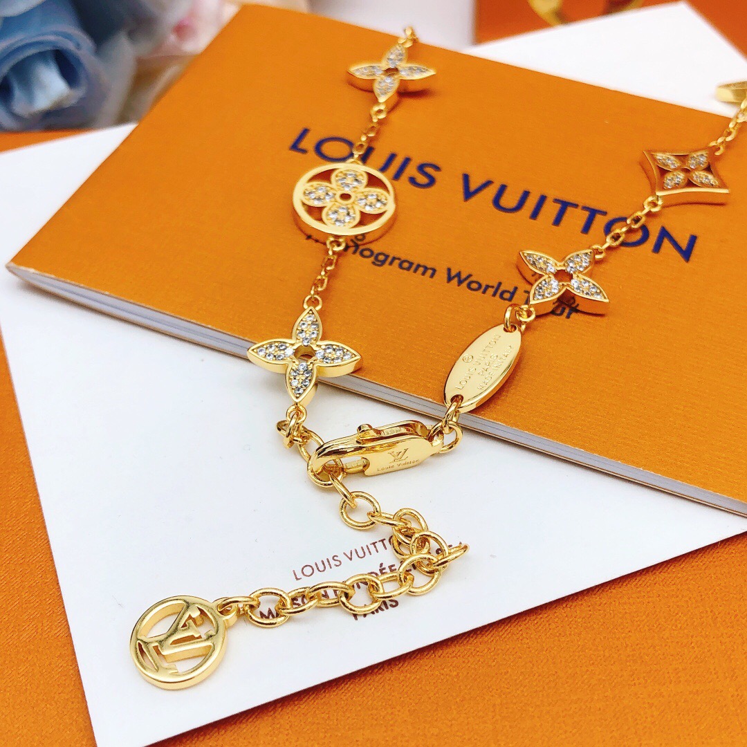 路易威登 Louis Vuitton 传世高定珠宝耳环项链戒指首饰 #FC412586 2
